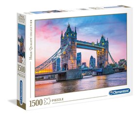 Pusle Clementoni High Quality Tower Bridge Sunset 1500 osa цена и информация | Пазлы | hansapost.ee