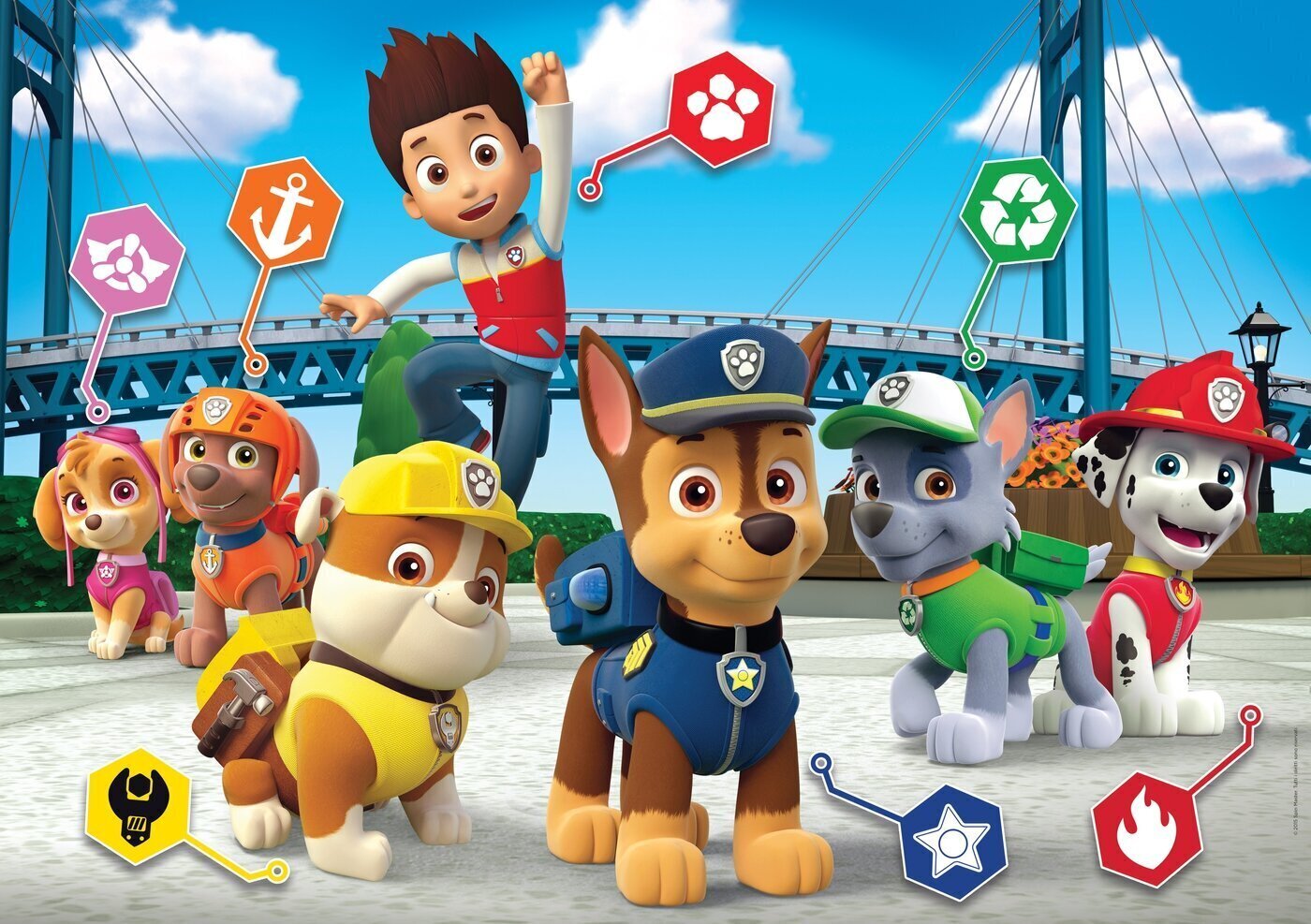 Pusle Clementoni Käpapatrull 3 (Paw Patrol 3), 24 tk hind ja info | Pusled lastele ja täiskasvanutele | hansapost.ee