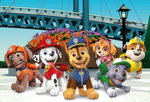 Pusle Clementoni Supercolor Puzzle Käpapatrull (Paw Patrol), 23755, 104 osaline hind ja info | Pusled lastele ja täiskasvanutele | hansapost.ee