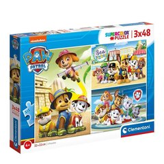 Головоломка/пазл Clementoni Paw Patrol, 3x48 деталей цена и информация | Пазлы | hansapost.ee