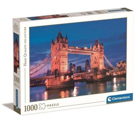 Pusle Clementoni Tower Bridge At Night, 1000 o. цена и информация | Пазлы | hansapost.ee