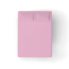 KOODI kummiga voodilina, roosa, 90 x 200 + 25 cm цена и информация | Простыни | hansapost.ee