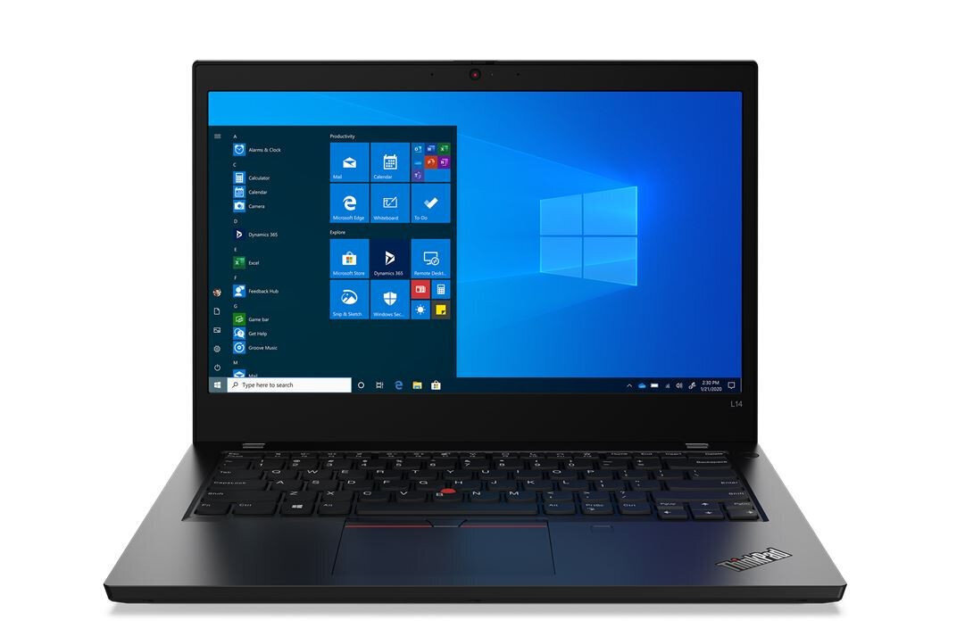 Laptop ThinkPad L14 AMD G1 20U6S48P00 W10Pro 4650U/ 8GB/ 256GB/ INT/ 14.0 FHD/ 1YR CI цена и информация | Sülearvutid | hansapost.ee