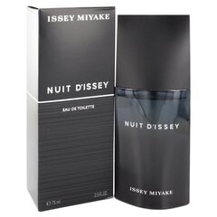 Мужская парфюмерия Nuit D'issey Issey Miyake EDT: Емкость - 75 ml цена и информация | Духи для Него | hansapost.ee