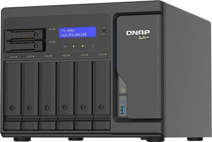 Qnap TS-H886-D1622-16G цена и информация | Välised kõvakettad | hansapost.ee