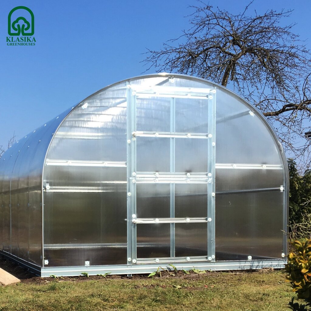 Kasvuhoone KLASIKA 6 m2 (3x2 m) polükarbonaadist kattega hind ja info | Kasvuhooned ja peenrakastid | hansapost.ee
