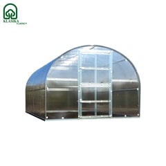 Kasvuhoone KLASIKA 18 m2 (3x6 m) kaetud polükarbonaad