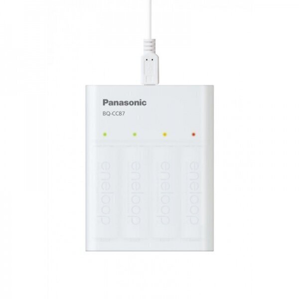 Panasonic Eneloop akulaadija BQ-CC87USB AA цена и информация | Akupatareide laadijad | hansapost.ee