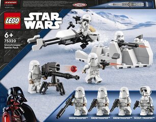 Конструктор LEGO® 75320 Звездные войны™ Снежный десантник™ Боевой набор цена и информация | Конструкторы и кубики | hansapost.ee