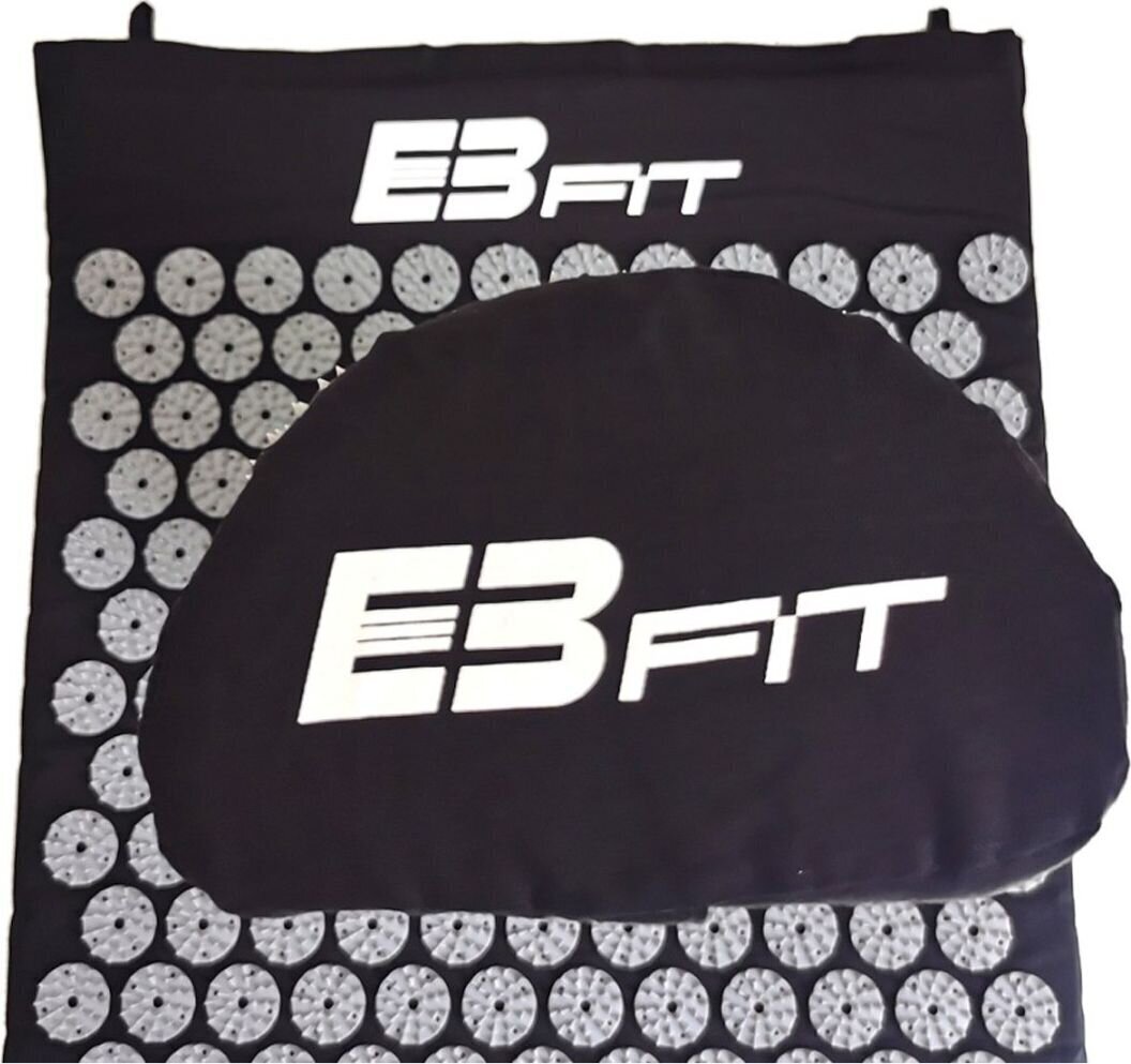 Nõelamatt ja padi EB FIT, 128 x 48 x 2 cm hind ja info | Massaažikaubad | hansapost.ee