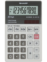 Калькулятор Sharp EL-W211G цена и информация | Канцелярские товары | hansapost.ee