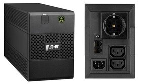 Eaton 5E850i USB DIN hind ja info | Puhvertoiteallikad | hansapost.ee