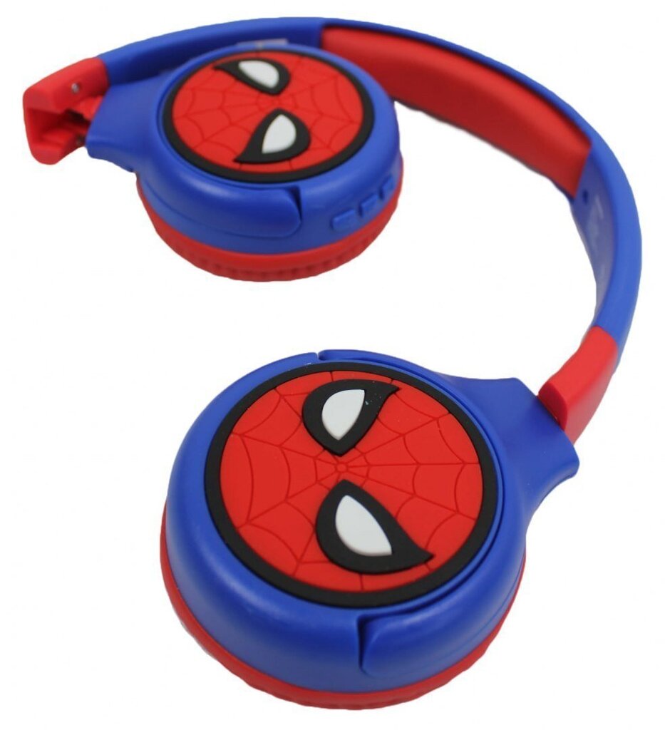 Lexibook - 2 in 1 Bluetooth and Wired comfort foldable Headphones with kids safe volume - Spider-Man hind ja info | Kõrvaklapid | hansapost.ee