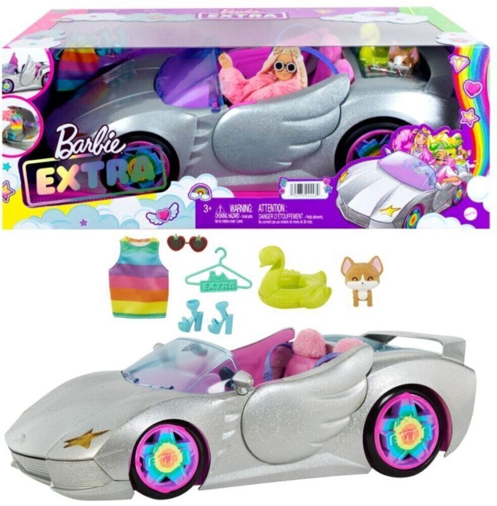 Barbie auto koos tarvikutega, HDJ47 hind ja info | Mänguasjad tüdrukutele | hansapost.ee