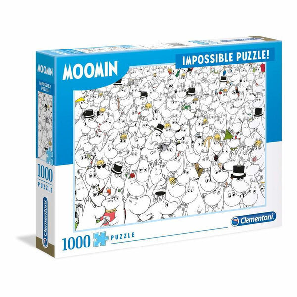 Pusle Clementoni Moomin, 1000 o. цена и информация | Pusled lastele ja täiskasvanutele | hansapost.ee