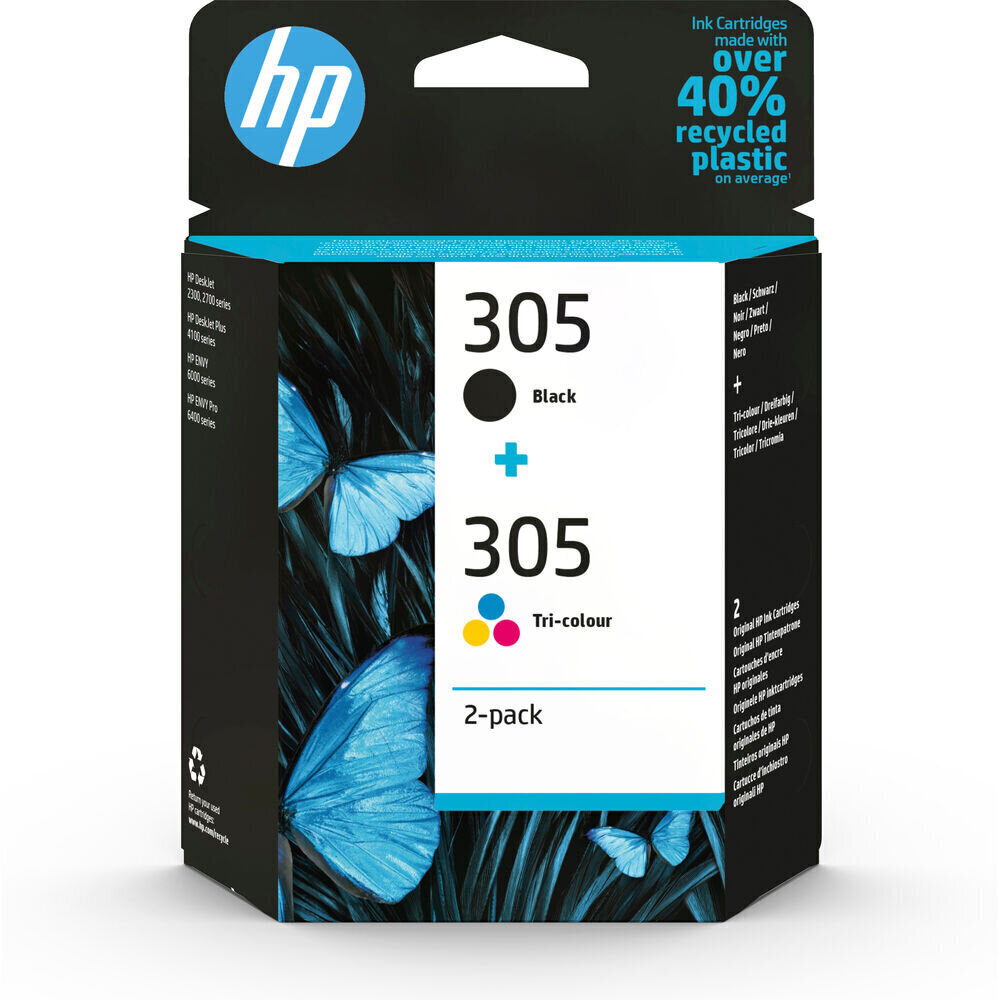 HP Ink 6ZD17AE, must+värviline цена и информация | Tindiprinteri kassetid | hansapost.ee