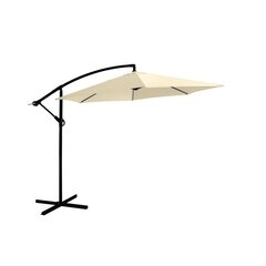 Уличный зонт Jum, кремовый цена и информация | Зонты, маркизы, стойки | hansapost.ee