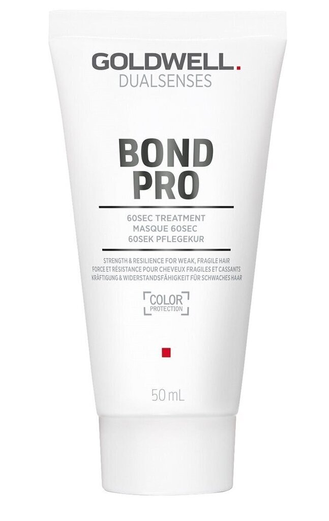 Juuksemask nõrkadele juustele Goldwell Dualsenses Bond Pro 60s 50 ml hind ja info | Juuksemaskid, õlid ja seerumid | hansapost.ee