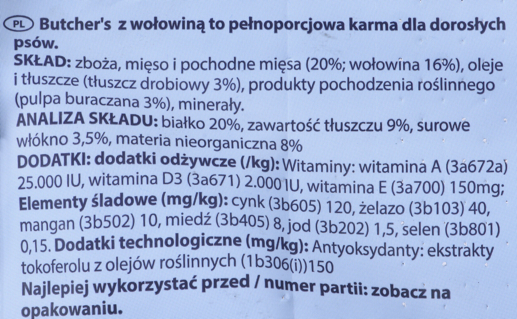 Kuivtoit koertele Butcher’s, veiselihaga, 15 kg цена и информация | Koerte kuivtoit ja krõbinad | hansapost.ee