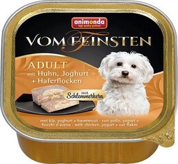Konserv täiskasvanud koertele Animonda, kana, jogurti ja kaerahelvestega, 150 g hind ja info | Koerakonservid | hansapost.ee