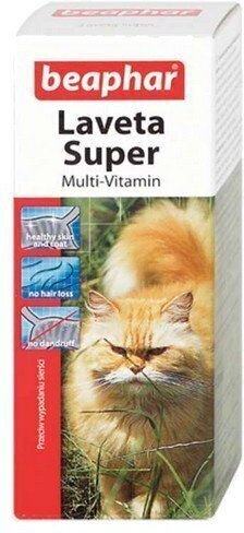 Preparaat kassi karvaseisundi parandamiseks Beaphar, 50 ml hind ja info | Vitamiinid ja parasiiditõrje | hansapost.ee