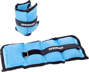 Raskused kätele ja jalgadele Springos 2 x 1.5 kg, sinine hind ja info | Springos Sport, puhkus, matkamine | hansapost.ee