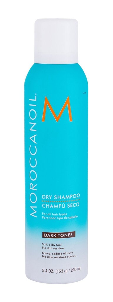 Kuivšampoon tumedatele juustele Moroccanoil Dry Shampoo Dark Tones 205 ml цена и информация | Šampoonid | hansapost.ee