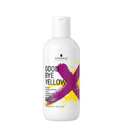 Kollast juuksetooni neutraliseeriv šampoon Schwarzkopf Good Bye Yellow 300 ml цена и информация | Шампуни | hansapost.ee