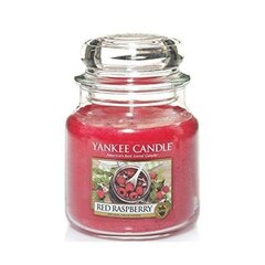 Yankee Candle ароматическая свеча Red Raspberry 411г цена и информация | Подсвечники, свечи | hansapost.ee