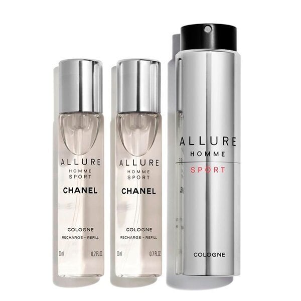 Tualettvesi Chanel Allure Homme Sport EDC meestele 3 x 20 ml hind ja info | Parfüümid meestele | hansapost.ee