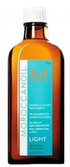 Juukseõli Moroccanoil Treatment Light 100 ml hind ja info | Juuksemaskid, õlid ja seerumid | hansapost.ee
