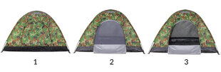 Палатка Springos 3, зеленая цена и информация | Палатки | hansapost.ee