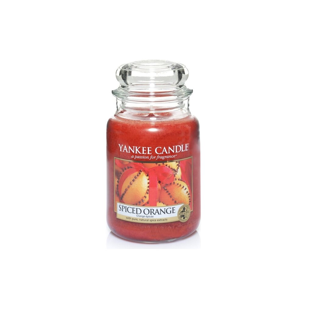 Lõhnaküünal suur YANKEE CANDLE Large Jar Spiced Orange 623g цена и информация | Küünlad, küünlajalad | hansapost.ee