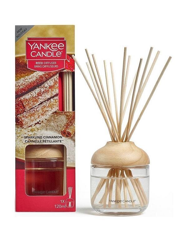 Kodulõhn pulkadega Yankee Candle Sparkling Cinnamon, 120 ml цена и информация | Lõhnapulgad ja kodulõhnastajad | hansapost.ee