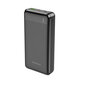 Valine aku Power Bank Borofone BJ19A Type-C PD 20W+Quick Charge 3.0 20000mAh must hind ja info | Akupangad | hansapost.ee