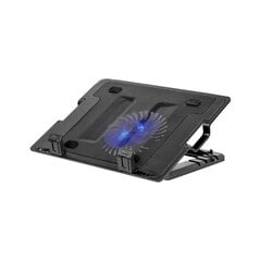 Rebel Notebook Cooler (14-17'') Pad Stand / Silent fan / LED / USB price and information | Laptop accessories | hansapost.ee