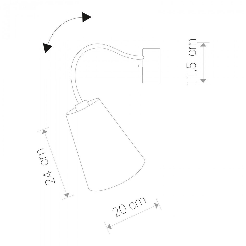 Nowodvorski Lighting seinavalgusti Flex 9764 цена и информация | Seinavalgustid | hansapost.ee