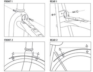 Porilaudade komplekt SKS Beavertail 26/28" hind ja info | Porilauad | hansapost.ee