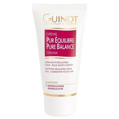 Matti efekti andev näokreem Guinot Pure Balance 50 ml цена и информация | Кремы для лица | hansapost.ee