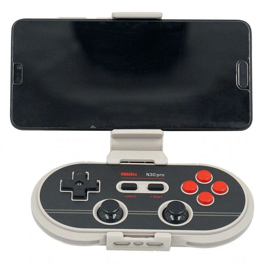 8BitDo Mobile puldi kinnitus for N30 Pro 2 Controllers - Grey (Mobile) hind ja info | Mängukonsoolide lisatarvikud | hansapost.ee