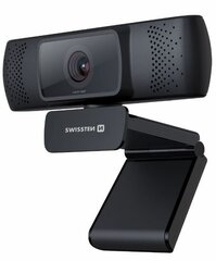 Веб камера Swissten Full HD FHD 1080P цена и информация | Swissten Внешние аксессуары для компьютеров | hansapost.ee