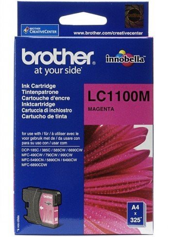 Tindikassett Brother LC1100M, roosa hind ja info | Tindiprinteri kassetid | hansapost.ee