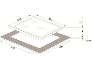 Allenzi PG4031G B цена и информация | Allenzi Бытовая техника и электроника | hansapost.ee