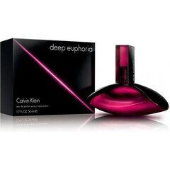 Calvin Klein Deep Euphoria EDP naistele 50 ml hind ja info | Parfüümid naistele | hansapost.ee