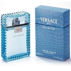 Meeste parfüüm Man Eau Fraiche Versace EDT: Maht - 100 ml hind ja info | Parfüümid meestele | hansapost.ee
