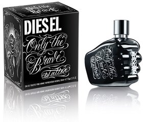 Мужская парфюмерия Only The Brave Tattoo Diesel EDT: Емкость - 75 ml цена и информация | Духи для Него | hansapost.ee