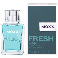 Mexx Fresh Man EDT meestele 50 ml hind ja info | Parfüümid meestele | hansapost.ee