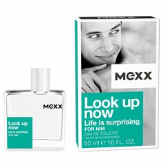 Mexx Look up Now Life Is Surprising For Him EDT для мужчин 50 мл цена и информация | Духи для Него | hansapost.ee