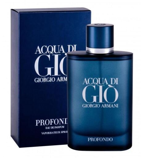 Parfüümvesi Giorgio Armani Acqua Di Gio Profondo EDP meestele 200 ml цена и информация | Parfüümid meestele | hansapost.ee