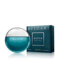 Tualettvesi Bvlgari Aqva Pour Homme EDT meestele, 100 ml hind ja info | Bvlgari Parfüümid, lõhnad ja kosmeetika | hansapost.ee